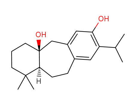 [4aS,(+)]-1,2,3,4,5,10,11,11aα-Octahydro-1,1-dimethyl-8-(1-methylethyl)-4aH-dibenzo[a,d]cycloheptene-4aβ,7-diol