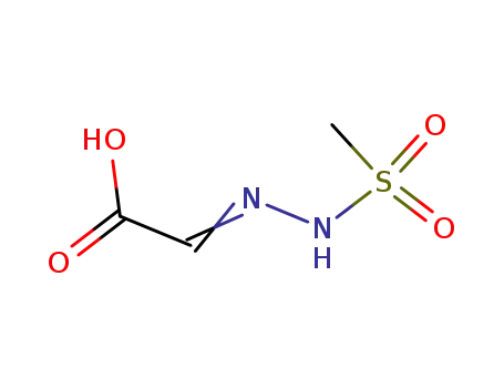 Acetic acid, [(methylsulfonyl)hydrazono]-