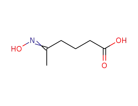 Molecular Structure of 75790-49-7 (5-ketohexanoic acid oxime)