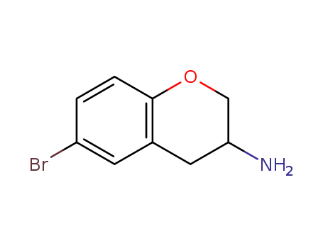 Molecular Structure of 757956-65-3 (6-BROMO-CHROMAN-3-YLAMINE HYDROCHLORIDE)