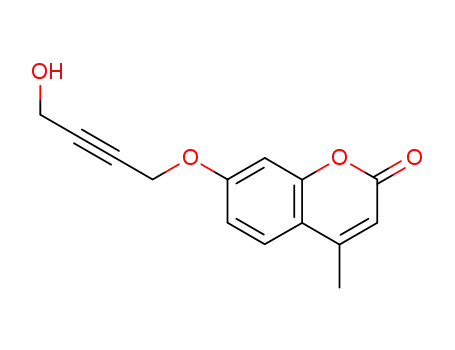 7-(4-hydroxy-but-2-ynyloxy)-4-methyl-chromen-2-one