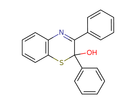 8,9-diphenyl-10-thia-7-azabicyclo[4.4.0]deca-1,3,5,7-tetraen-9-ol cas  7567-04-6