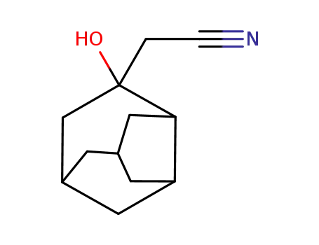 4-hydroxy-tricyclo[4.3.1.0(3,8)]decan-4-acetonitrile