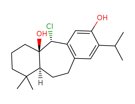 (5R,5aR,9aS)-5-Chloro-2-isopropyl-9,9-dimethyl-5,6,7,8,9,9a,10,11-octahydro-dibenzo[a,d]cycloheptene-3,5a-diol