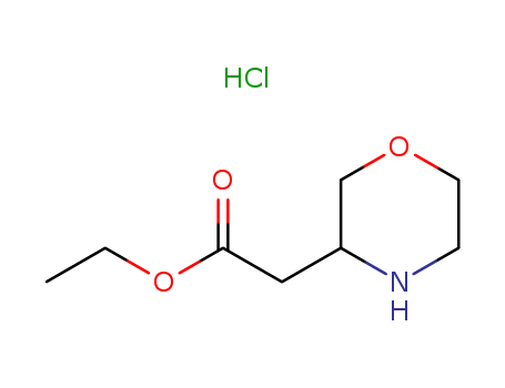 Ethyl 2-(morpholin-3-yl)acetate HCl