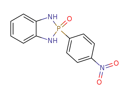 Molecular Structure of 7597-40-2 (2-(4-nitrophenyl)-2,3-dihydro-1H-1,3,2-benzodiazaphosphole 2-oxide)