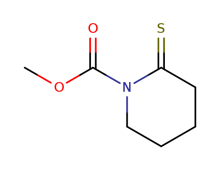 1-Piperidinecarboxylicacid, 2-thioxo-, methyl ester