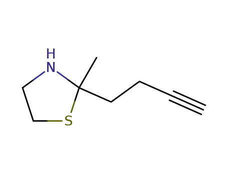 2-(3-Butynyl)-2-methylthiazolidine