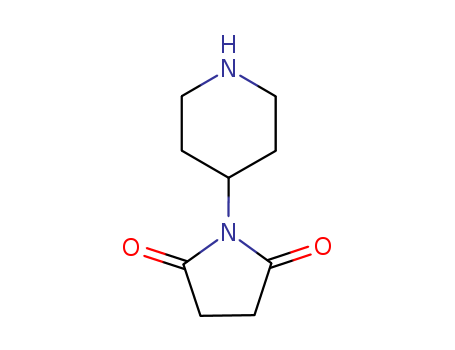 2,5-Pyrrolidinedione, 1-(4-piperidinyl)-