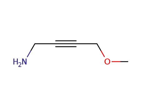 Molecular Structure of 75166-23-3 (2-Butyn-1-amine, 4-methoxy-)