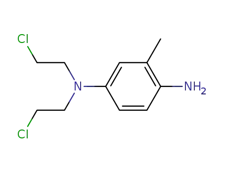 N~4~,N~4~-bis(2-chloroethyl)-2-methylbenzene-1,4-diamine