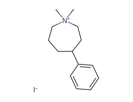 1,1-dimethyl-4-phenylazepanium