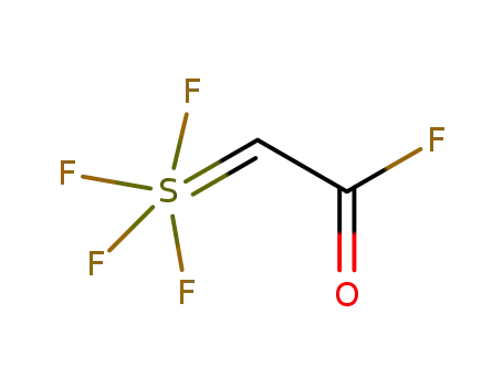 Molecular Structure of 109907-09-7 (Tetrafluoro-λ<sup>6</sup>-sulfanylidenacetylfluorid)