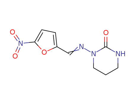 2(1H)-Pyrimidinone,tetrahydro-1-[[(5-nitro-2-furanyl)methylene]amino]-