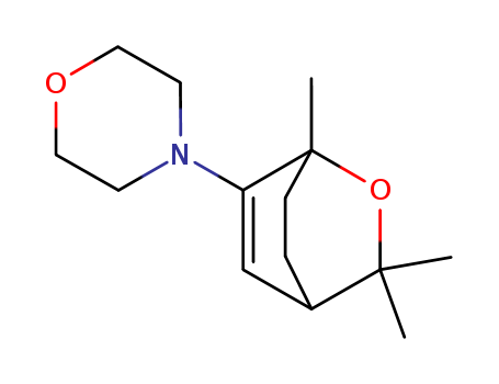Morpholine,4-(1,3,3-trimethyl-2-oxabicyclo[2.2.2]oct-5-en-6-yl)- cas  76793-00-5