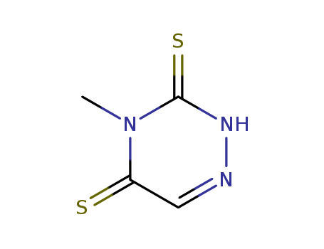 1,2,4-Triazine-3,5(2H,4H)-dithione,4-methyl-