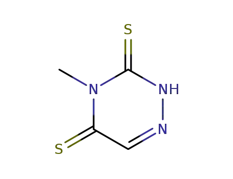 1,2,4-Triazine-3,5(2H,4H)-dithione,4-methyl-