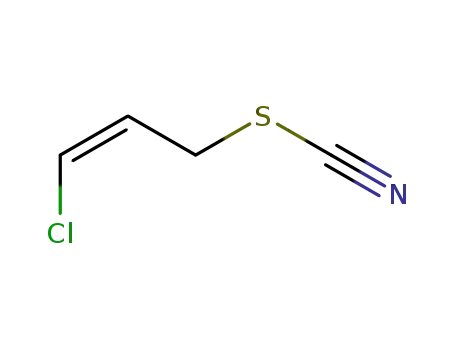 Molecular Structure of 76855-01-1 ((2E)-3-chloroprop-2-en-1-yl thiocyanate)