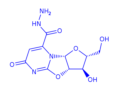 2,2'anhydro-1-(beta-arabinofuranosyl)orotic acid hydrazide