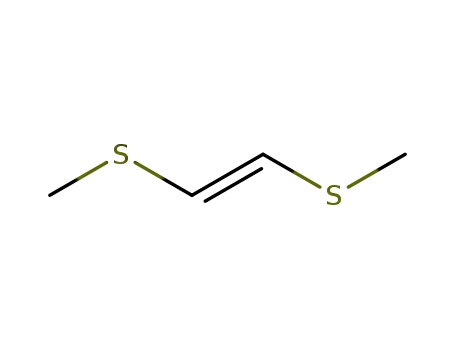 Molecular Structure of 764-45-4 ((E)-1,2-bis(methylsulfanyl)ethene)