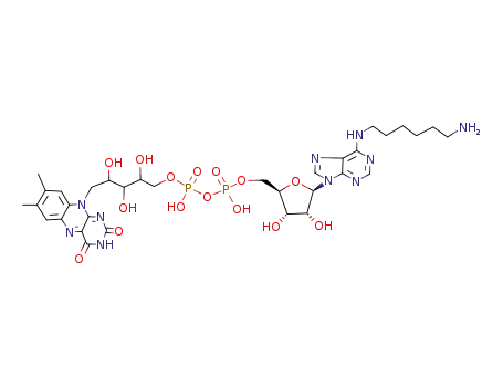 N(6)-aminohexyl-flavin adenine dinucleotide