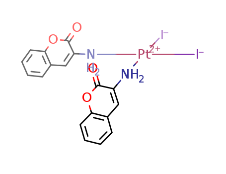3-AMINOCHROMEN-2-ONE,PLATINUM(+2) CATION,DIIODIDE