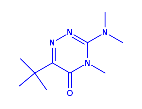 1,2,4-Triazin-5(4H)-one,3-(dimethylamino)-6-(1,1-dimethylethyl)-4-methyl-