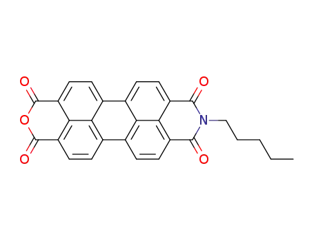 N-pentyl-3,4:9,10-perylenetetracarboxylic monoanhydride monoimide