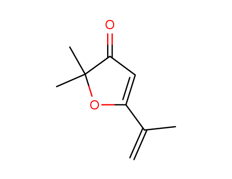 2,2-dimethyl-5-prop-1-en-2-yl-furan-3-one cas  76777-56-5