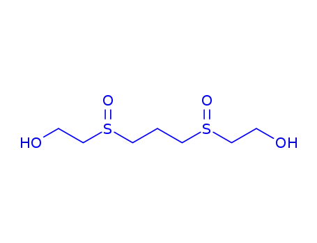 Molecular Structure of 76305-83-4 (2,2'-(Propane-1,3-diyldisulfinyl)diethanol)