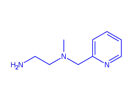 Molecular Structure of 766545-06-6 (1,2-Ethanediamine,N-methyl-N-(2-pyridinylmethyl)-(9CI))