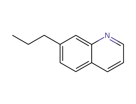 Molecular Structure of 7661-59-8 (7-propylquinoline)