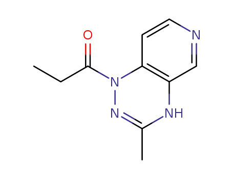Pyrido(3,4-e)-1,2,4-triazine, 1,2-dihydro-3-methyl-1-(1-oxopropyl)-
