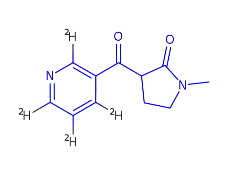 (R,S)-1-메틸-3-니코티노일피롤리돈-d4