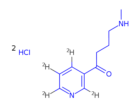 4-(Methylamino)-1-(3-pyridyl-d4)-1-butanone Dihydrochloride