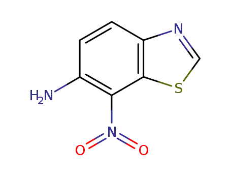 Benzothiazole, 6-amino-7-nitro- (7CI,8CI)