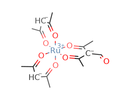 Ruthenium,(2-acetyl-3-oxobutanalato-O2,O3)bis(2,4-pentanedionato-O,O')-,(OC-6-22)- (9CI)