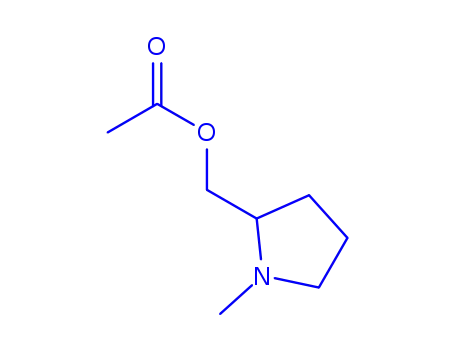 2-피롤리딘메탄올,1-메틸-,아세테이트(에스테르),(2S)-(9CI)