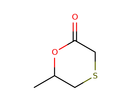 Molecular Structure of 7670-39-5 (6-Methyl-1,4-oxathian-2-one)