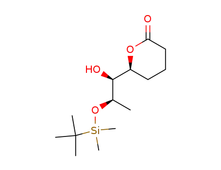 (S)-6-[(1S,2R)-2-(tert-Butyl-dimethyl-silanyloxy)-1-hydroxy-propyl]-tetrahydro-pyran-2-one