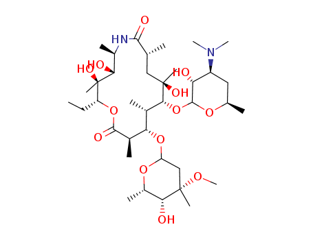 9a-aza-9a-homo Erythromycin A