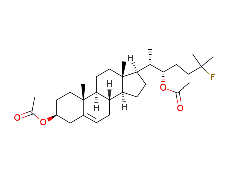 22(S)-acetoxy-25-fluorocholesterol 3-acetate