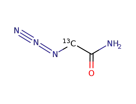 [2-<sup>13</sup>C]-2-azidoacetamide