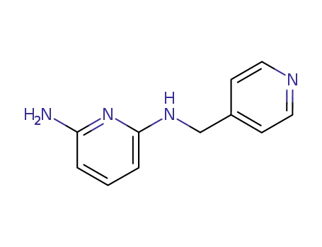 Molecular Structure of 76274-24-3 (N-(pyridin-4-ylmethyl)pyridine-2,6-diamine)