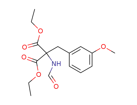 formylamino-(3-methoxy-benzyl)-malonic acid diethyl ester