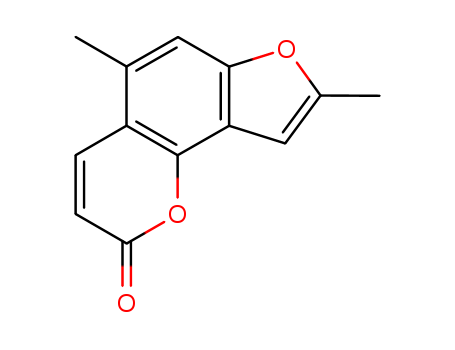 2H-FURO[2,3-H]-1-BENZOPYRAN-2-ONE,5,8-DIMETHYL-