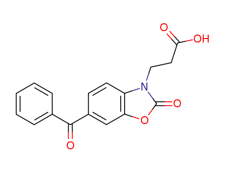 3-[6-(benzoyl)-2-oxo-1,3-benzoxazol-3-yl]propanoic acid
