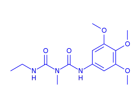 1-Ethyl-3-methyl-5-(3,4,5-trimethoxyphenyl)biuret