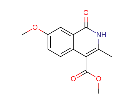 4-carbomethoxy-7-methoxy-3-methylisoquinolone