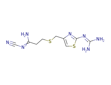 N-DesaMinosulfonyl-N-cyano FaMotidine CAS No.76823-97-7